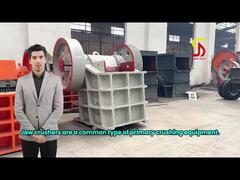 See Why Choose SUNO Jaw Crusher Machine 250r/Min For Construction Mining Ore Crushing Line