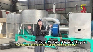 8ton Mobile Grain Dryer