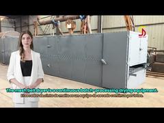 Peppers vegetables and fruits Mesh belt dryer