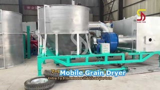 Diesel-Powered Mobile Grain Dryer